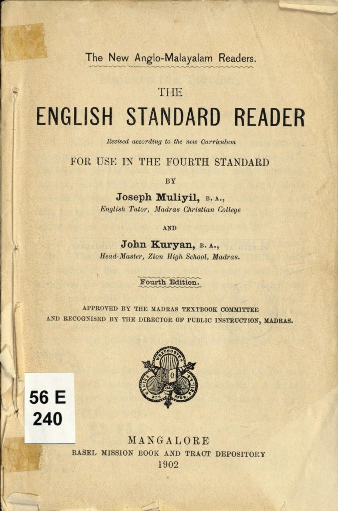 1902 - The English Standard Reader for use in the fourth standard